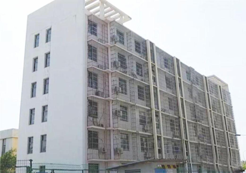 中国海南省洋浦技工学校学生公寓楼